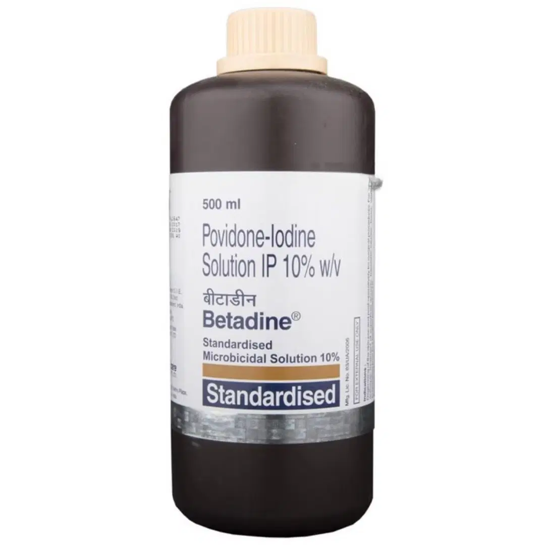 Betadine pvp Solution – 10%, 500 mL