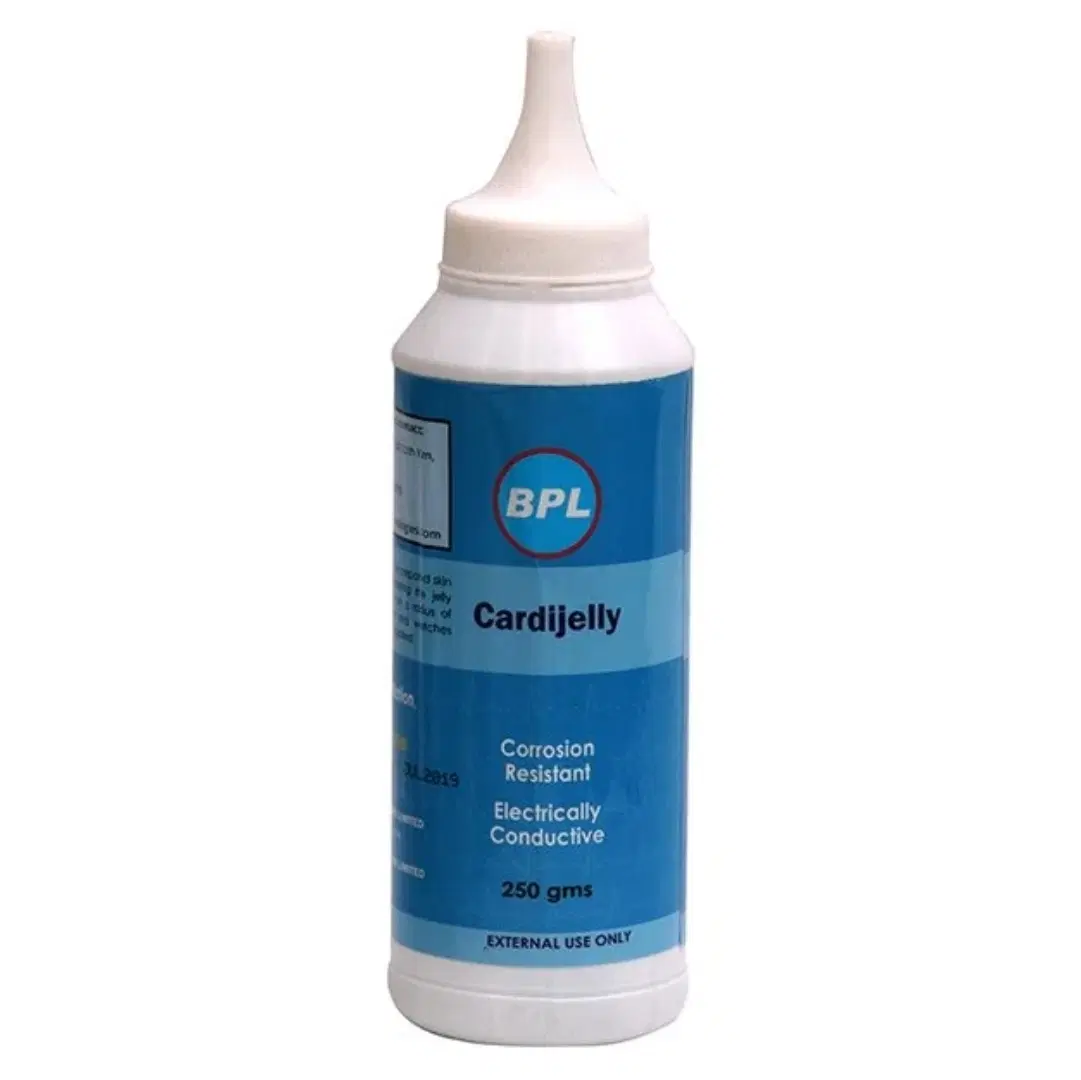 BPL Cardio jelly - 250 grams Corrosion Resistant Conductive Jelly for Patient Monitoring