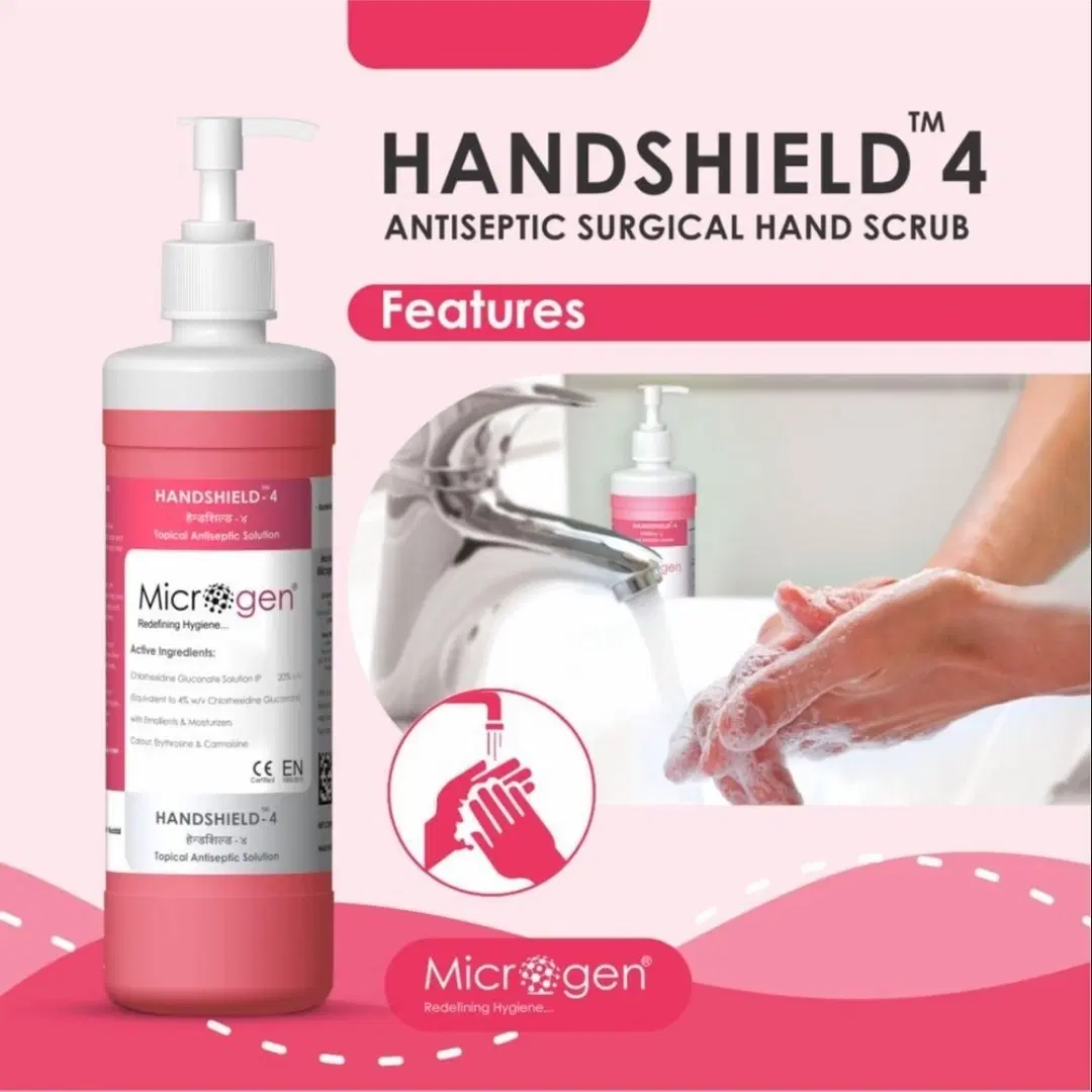 Microgen handshield -4- Surgical Hand Scrub 4% | 500ml