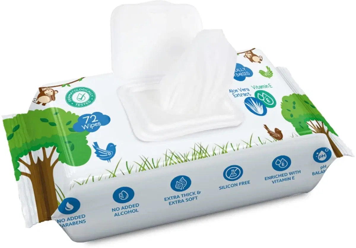 ARO KLEEN Baby Wipes With Aloe Vera And Vitamin E
