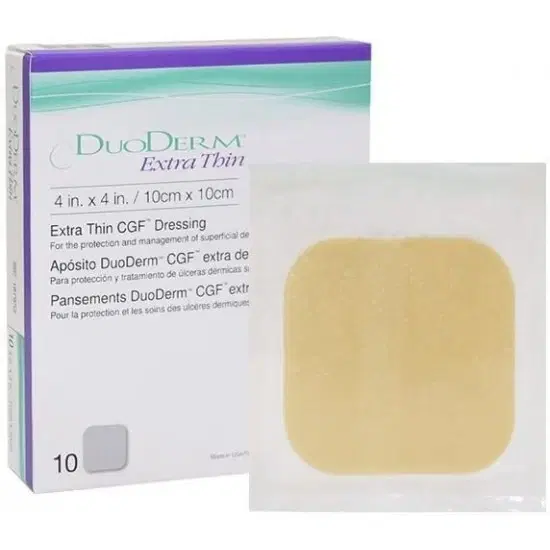 ConvaTec DuoDERM 187955 Extra Thin CGF Dressings (10cm X10cm) Ref