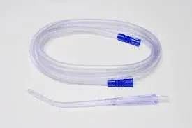 Medikit Mediyan Yankauer Handel With Connecting Tube – Precise Suction Tool for Medical Procedures