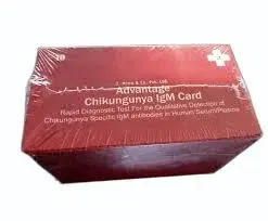 J Mitra Advantage Chikungunya Igm Card - 10 kits