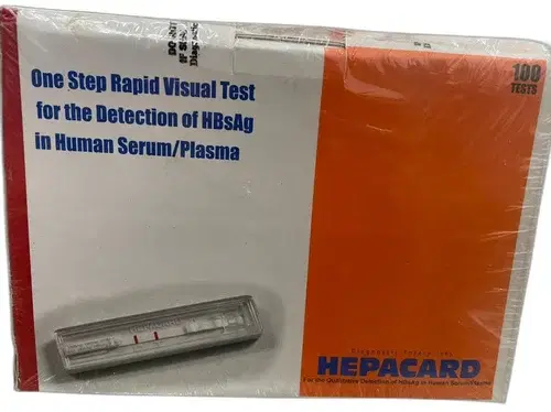 J Mitra Hepacard HBsAg Test Kit Rapid