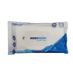 Medifresh Bed Bath Wipes 10Pcs