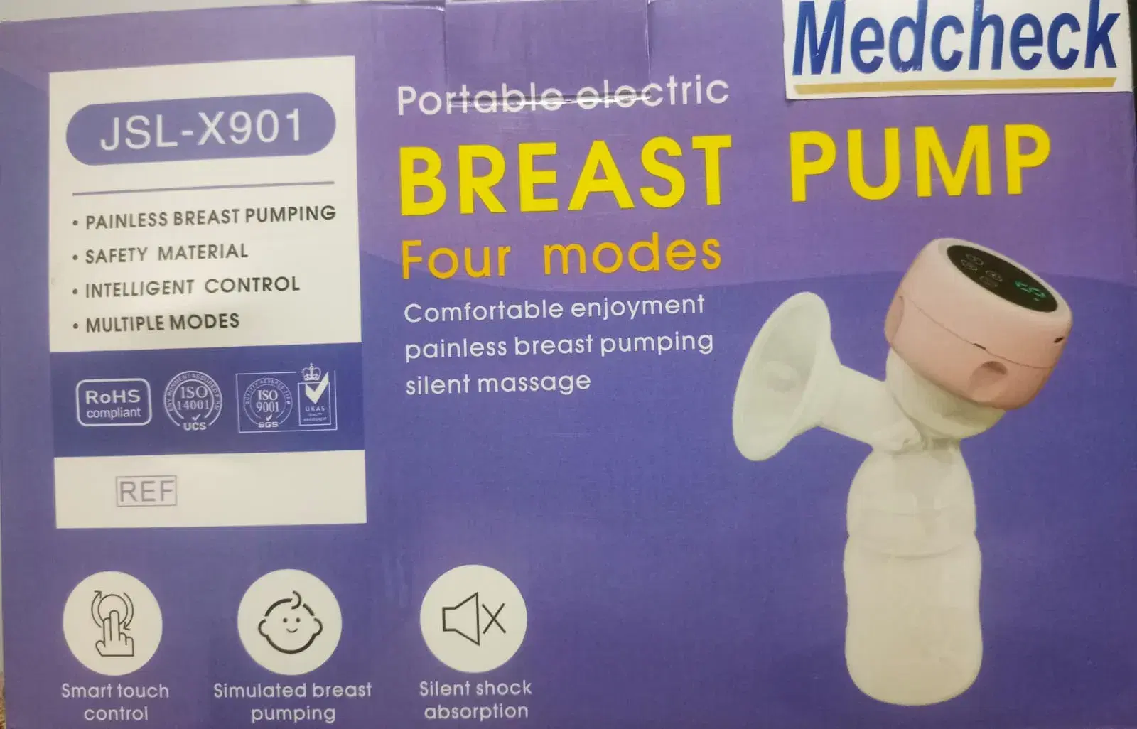 Medcheck Electric Breast Pump with massager ( JSL-X901)