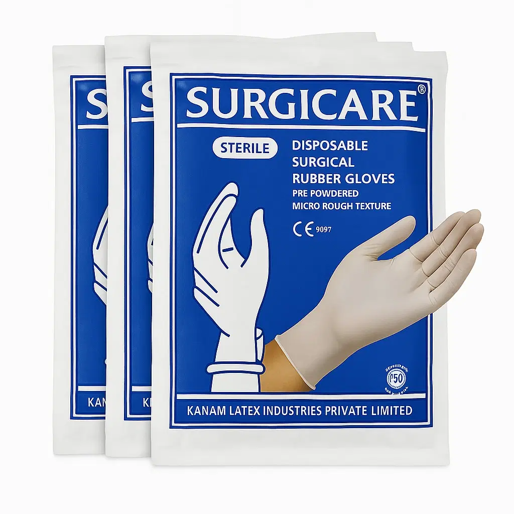 Surgicare Sterile Surgical Gloves - Powdered | 1 Pair